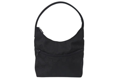 GUCCI グッチ GGナイロン ワンショルダーバッグ レザー ブラック イタリア製 001 3386 001998 美品 中古 4c076302