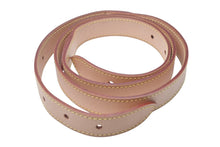 Load image into Gallery viewer, LOUIS VUITTON ルイヴィトン バギー用 ヌメ革 ストラップ ベージュ フランス製 全長126cm 美品 中古 4c076304