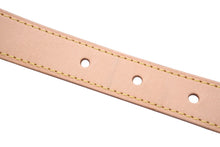Load image into Gallery viewer, LOUIS VUITTON ルイヴィトン バギー用 ヌメ革 ストラップ ベージュ フランス製 全長126cm 美品 中古 4c076304
