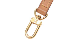 Load image into Gallery viewer, LOUISVUITTON ルイヴィトン ショルダーストラップ バッグ ヌメ革 ブラウン ゴールド金具 ミニスピーディ用 美品 中古 4c076305