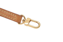 Load image into Gallery viewer, LOUISVUITTON ルイヴィトン ショルダーストラップ バッグ ヌメ革 ブラウン ゴールド金具 ミニスピーディ用 美品 中古 4c076305