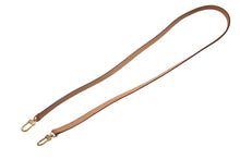 Load image into Gallery viewer, LOUISVUITTON ルイヴィトン ショルダーストラップ バッグ ヌメ革 ブラウン ゴールド金具 ミニスピーディ用 美品 中古 4c076305
