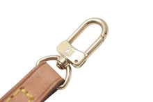 Load image into Gallery viewer, LOUISVUITTON ルイヴィトン ショルダーストラップ バッグ ヌメ革 ブラウン ゴールド金具 ミニスピーディ用 美品 中古 4c076309