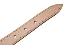 Load image into Gallery viewer, 極美品 LOUISVUITTON ルイヴィトン バギー用 ショルダーストラップ フランス製 ヌメ革 ブラウン 中古 4c076313