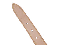 Load image into Gallery viewer, 極美品 LOUISVUITTON ルイヴィトン バギー用 ショルダーストラップ フランス製 ヌメ革 ブラウン 中古 4c076313
