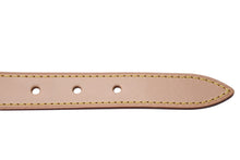 Load image into Gallery viewer, 極美品 LOUISVUITTON ルイヴィトン バギー用 ショルダーストラップ フランス製 ヌメ革 ブラウン 中古 4c076313