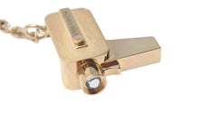 Load image into Gallery viewer, 極美品 LOUIS VUITTON ルイヴィトン ポルトクレ カンヌ カメラ サングラス ロゴ メタル ラインストーン M65383 ゴールド 中古 4c076318