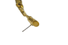 Load image into Gallery viewer, 極美品 Vivienne Westwood ヴィヴィアンウエストウッド ピアス 両耳 スネーク 蛇 GP グリーン レッド ゴールド金具 中古 4c076319