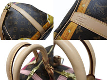 Load image into Gallery viewer, LOUIS VUITTON ルイヴィトン モノグラム サマートランク キーポル バンドリエール50 ボストンバッグ 2018年 M43613 イニシャル入り ブラウン 美品 中古 4c076391