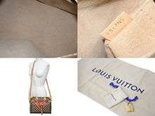 Load image into Gallery viewer, 極美品 LOUIS VUITTON ルイヴィトン トランスフォームド ダミエ スピーディ バンドリエール 25 2WAY ハンドバッグ M52249 ブラウン ブラック ショルダーゴールド金具 中古 4c076392