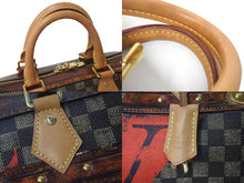 Load image into Gallery viewer, 極美品 LOUIS VUITTON ルイヴィトン トランスフォームド ダミエ スピーディ バンドリエール 25 2WAY ハンドバッグ M52249 ブラウン ブラック ショルダーゴールド金具 中古 4c076392
