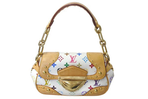LOUIS VUITTON ルイヴィトン マリリンPM ワンショルダーバッグ M40127 モノグラム マルチカラー 村上隆 美品 中古 4c076405