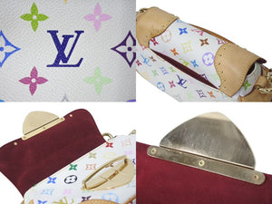 LOUIS VUITTON ルイヴィトン マリリンPM ワンショルダーバッグ M40127 モノグラム マルチカラー 村上隆 美品 中古 4c076405