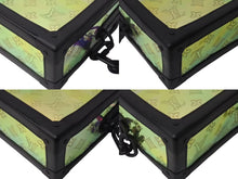 Load image into Gallery viewer, 極美品 LOUIS VUITTON ルイヴィトン M55932 モノグラム プリズム ソフトトランク ショルダーバッグ レザー ホログラム ブラック 中古 4c076409