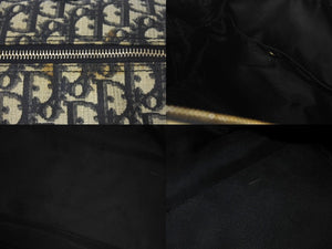 Christian Dior クリスチャンディオール トロッター ボストンバッグ PZ0052 ブラック ゴールド金具 美品 中古 4c076410