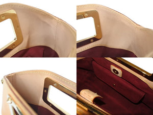 LOUIS VUITTON ルイヴィトン モノグラムマルチカラー ジュディPM 村上隆 ハンドバッグ M40257 ホワイト 美品 中古 4c076415