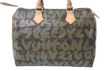 Load image into Gallery viewer, 新品同様 LOUIS VUITTON ルイヴィトン スピーディ30 ハンドバッグ M92194 モノグラム グラフィティ 村上隆 中古 4c076417