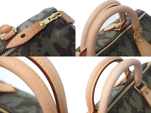 新品同様 LOUIS VUITTON ルイヴィトン スピーディ30 ハンドバッグ M92194 モノグラム グラフィティ 村上隆 中古 4c076417