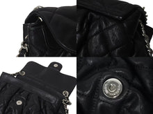 Load image into Gallery viewer, 極美品 CHANEL シャネル マトラッセ チェーンアラウンド ショルダーバッグ ブラック 15番台 ラムスキン ココマーク シルバー金具 中古 4c076418