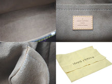 Load image into Gallery viewer, 極美品 LOUIS VUITTON ルイヴィトン パティ ワンショルダーバッグ M40306 モノグラム マルチカラー ブラック 村上隆 中古 4c076421
