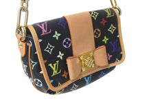 Load image into Gallery viewer, 極美品 LOUIS VUITTON ルイヴィトン パティ ワンショルダーバッグ M40306 モノグラム マルチカラー ブラック 村上隆 中古 4c076421
