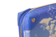 画像をギャラリービューアに読み込む, 極美品 LOUIS VUITTON ルイヴィトン モノグラムクラウズ ソフトトランク ネックレス ウォレット M45440 ヴァージル ブルー 中古 4c076422