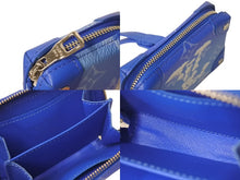画像をギャラリービューアに読み込む, 極美品 LOUIS VUITTON ルイヴィトン モノグラムクラウズ ソフトトランク ネックレス ウォレット M45440 ヴァージル ブルー 中古 4c076422