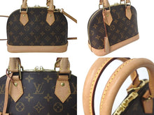 Load image into Gallery viewer, LOUIS VUITTON ルイヴィトン アルマBB 2WAYハンドバッグ 現行モデル M46990 モノグラム ゴールド金具 美品 中古 4c076440