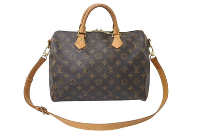 LOUIS VUITTON ルイヴィトン ショルダーバッグ 2way M41112 スピーディバンドリエール30 モノグラム 美品 中古 4c076441