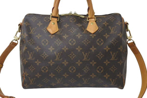 LOUIS VUITTON ルイヴィトン ショルダーバッグ 2way M41112 スピーディバンドリエール30 モノグラム 美品 中古 4c076441