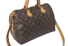 Load image into Gallery viewer, LOUIS VUITTON ルイヴィトン ショルダーバッグ 2way M41112 スピーディバンドリエール30 モノグラム 美品 中古 4c076441
