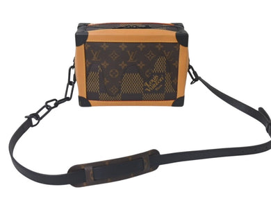 LOUIS VUITTON ルイヴィトン NIGO LVスクエアードコレクション ダミエ・ジャイアント ソフトトランク ショルダーバッグ N40381 美品 中古 4c076443