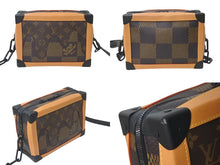 Load image into Gallery viewer, LOUIS VUITTON ルイヴィトン NIGO LVスクエアードコレクション ダミエ・ジャイアント ソフトトランク ショルダーバッグ N40381 美品 中古 4c076443