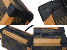 Load image into Gallery viewer, LOUIS VUITTON ルイヴィトン NIGO LVスクエアードコレクション ダミエ・ジャイアント ソフトトランク ショルダーバッグ N40381 美品 中古 4c076443