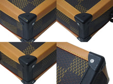 Load image into Gallery viewer, LOUIS VUITTON ルイヴィトン NIGO LVスクエアードコレクション ダミエ・ジャイアント ソフトトランク ショルダーバッグ N40381 美品 中古 4c076443