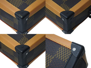 LOUIS VUITTON ルイヴィトン NIGO LVスクエアードコレクション ダミエ・ジャイアント ソフトトランク ショルダーバッグ N40381 美品 中古 4c076443
