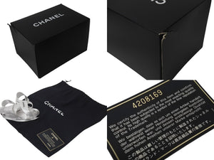 極美品 CHANEL シャネル バニティ ハンドバッグ ブラック キャビアスキン 4番台 ココマーク ロゴ 小物入れ ゴールド金具 中古 4c076449