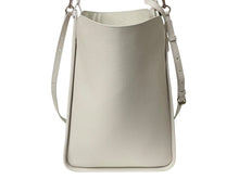 Load image into Gallery viewer, BALENCIAGA バレンシアガ ノースサウス トートバッグ ショルダーバッグ ポーチ付き 659920 レザー ホワイト シルバー金具 美品 中古 4c076464