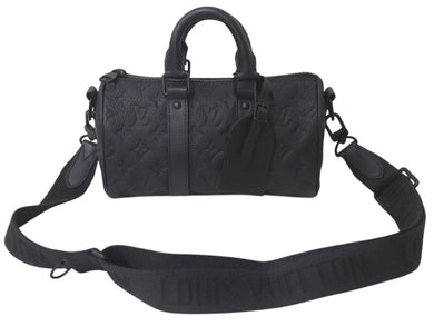 極美品 LOUIS VUITTON ルイヴィトン キーポル バンドリエール25 ショルダーバッグ ハンドバッグ モノグラムトリヨン M20900 中古 4c076465