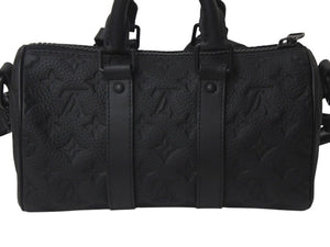 極美品 LOUIS VUITTON ルイヴィトン キーポル バンドリエール25 ショルダーバッグ ハンドバッグ モノグラムトリヨン M20900 中古 4c076465