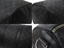 Load image into Gallery viewer, LOUIS VUITTON ルイヴィトン キーポル バンドリエール55 ボストンバッグ M40605 モノグラム エクリプス 美品 中古 4c076466