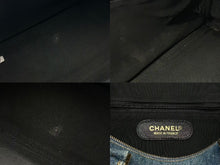 Load image into Gallery viewer, CHANEL シャネル ハンドバッグ ショルダーバッグ 2WAY ココマーク デニム インディゴブルー シリアル不鮮明 美品 中古 4c076468