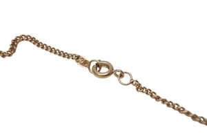 極美品 CHANEL シャネル ココマーク ネックレス ペンダント 重量約6.2g 01A刻印 42cm ゴールド ピンク 真鍮 中古 4c076497