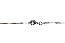 Load image into Gallery viewer, CHANEL シャネル ココマーク ネックレス 重量約5.9g 全長約44cm C12V刻印 シルバー メタル ラインストーン 美品 中古 4c076480