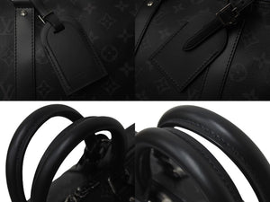 極美品 LOUISVUITTON ルイヴィトン キーポルバンドリエール45 M40569 モノグラムエクリプスキャンバス レザー 中古 4c076502