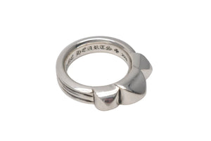 極美品 CHROME HEARTS クロムハーツ ワックスドパンクリング 指輪 サイズ21号 重量約20.0g シルバー925 中古 4c076513