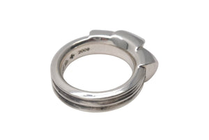 極美品 CHROME HEARTS クロムハーツ ワックスドパンクリング 指輪 サイズ21号 重量約20.0g シルバー925 中古 4c076513