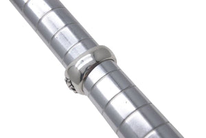 極美品 CHROME HEARTS クロムハーツ フローラルクロス リング 指輪 サイズ19号 重量約18.4g シルバー925 中古 4c076516