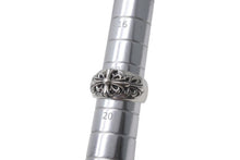 Load image into Gallery viewer, 極美品 CHROME HEARTS クロムハーツ フローラルクロス リング 指輪 サイズ19号 重量約18.4g シルバー925 中古 4c076516