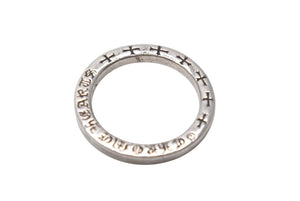 CHROME HEARTS クロムハーツ NTFL リング 指輪 サイズ14号 重量約4.0g シルバー925 Not True Fucking Love 美品 中古 4c076518